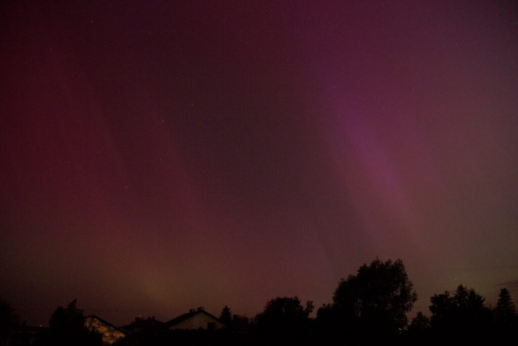 Zorza nad LawendOgrodem