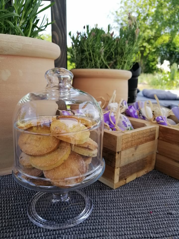 Pierwsze w tym sezonie już są lawendowe ciasteczka🍪