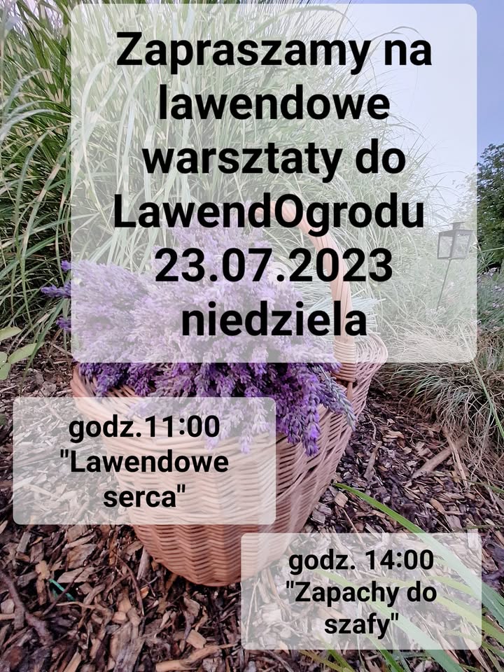 Mamy ogromna przyjemność zaprosić Was na kolejny weekend w LawendOgrodzie. Cieszymy się ba