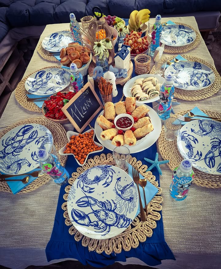 Wakacje, słońce, morze, plaża.... w stylu marynistycznym dziś u nas urodzinki.