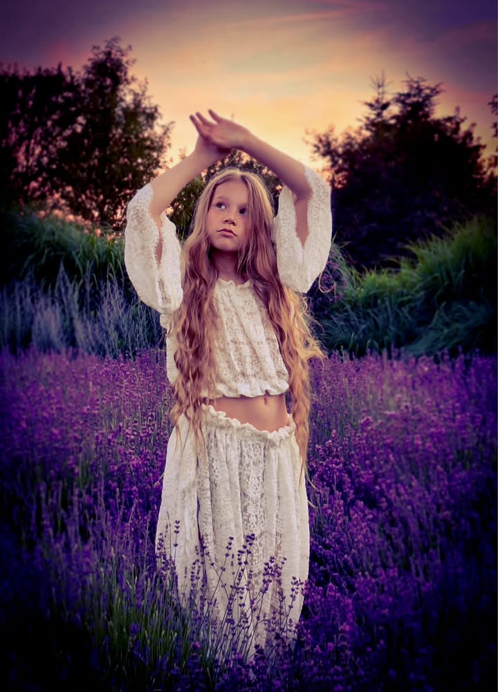 W Noc Kupały w naszym LawendOgrodzie można było spotkać Rusałkę.