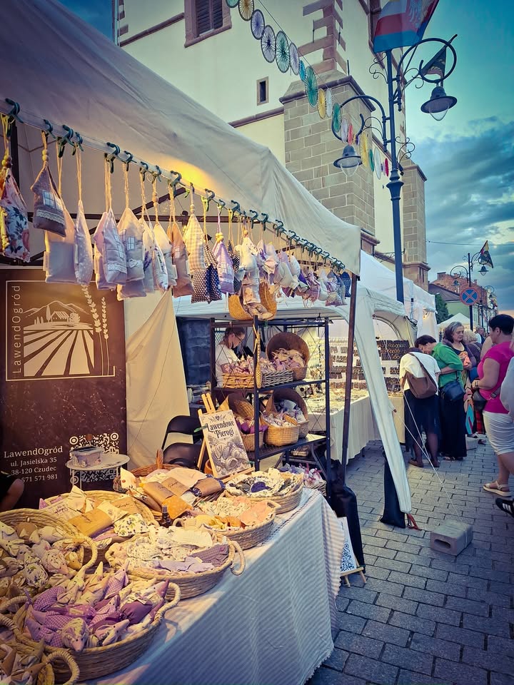 Lawendowe zawieszki na Festiwalu Kultur Pogranicza w Krośnie